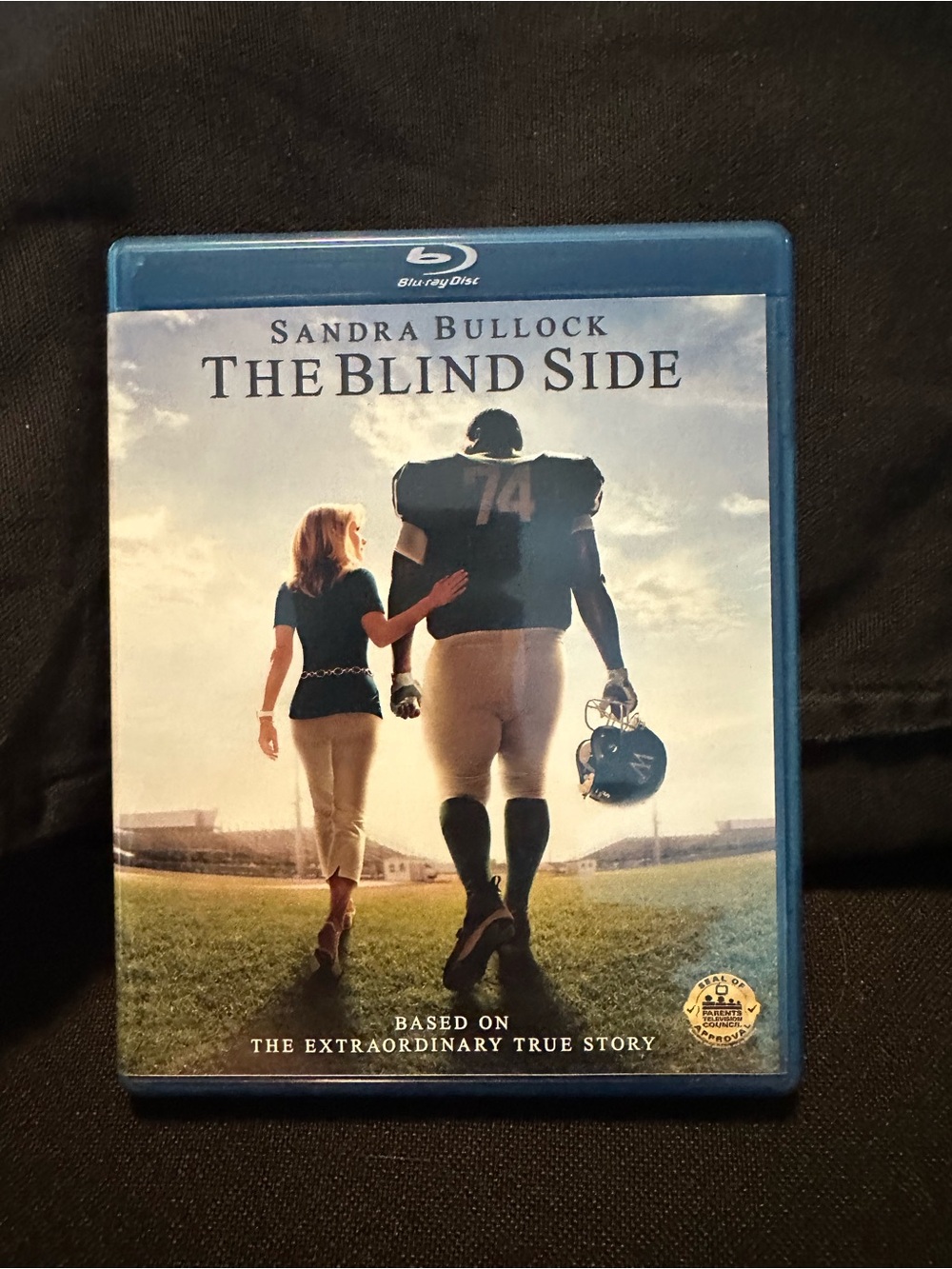 The Blind Side (Blu-ray) - Sandra Bullock - Blue Case
